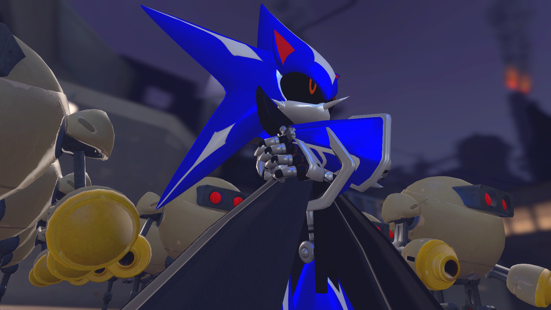 Neo Metal Sonic V2 For MMD by TastySpazcakes on DeviantArt