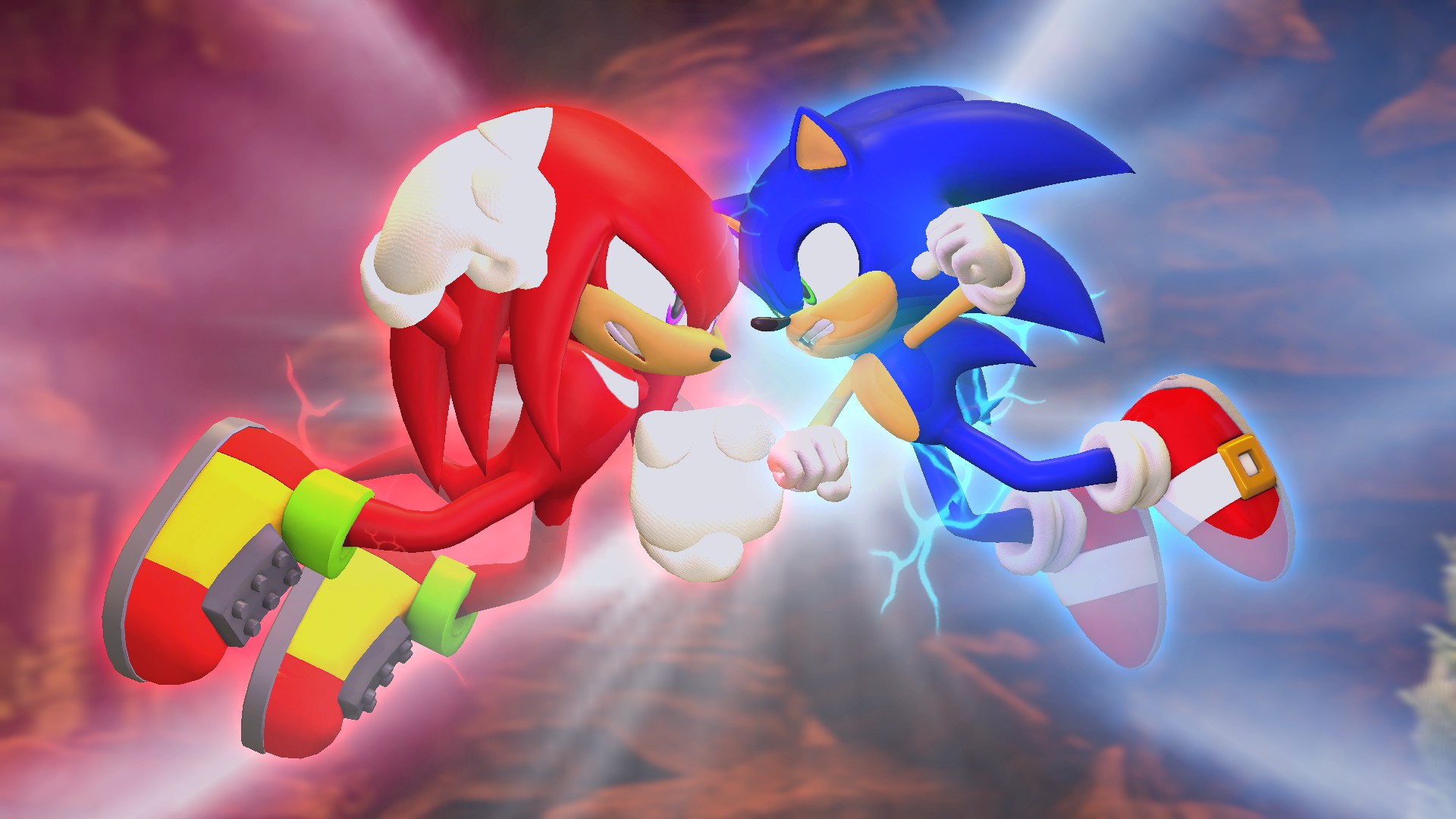 Sonic the Hedgehog 2 - Sonic vs. Knuckles Scene 