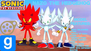 [DL] Nazo the Hedgehog (For Gmod/SFM)