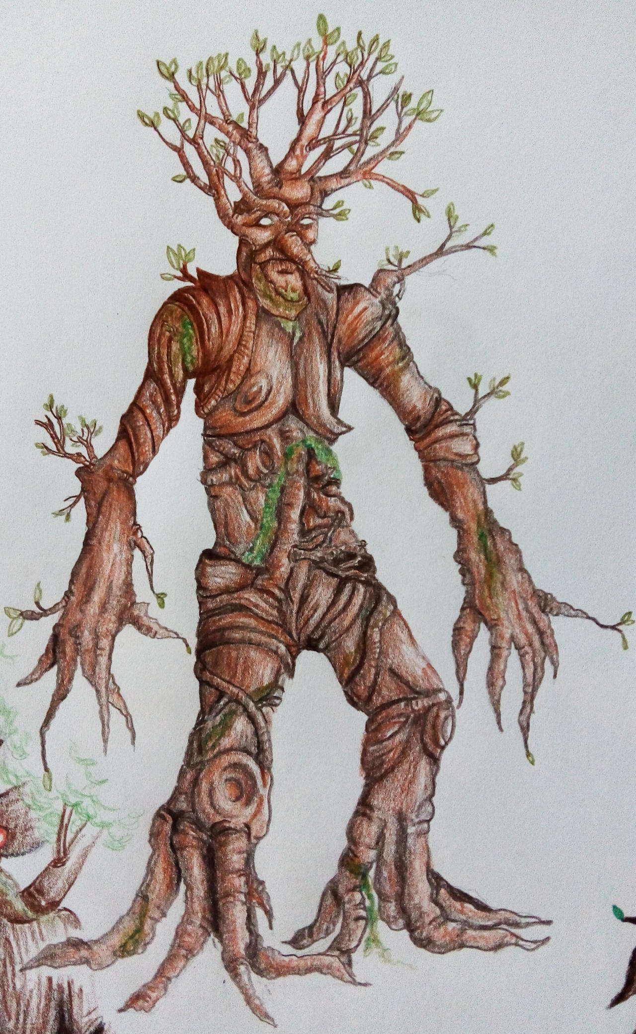 Ent Character Fantasy Ent by MyrielThasar on DeviantArt
