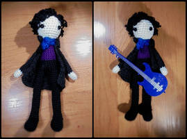 The name's Sherlock Holmes - amigurumi doll