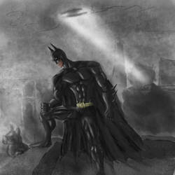 Batman digital paiting