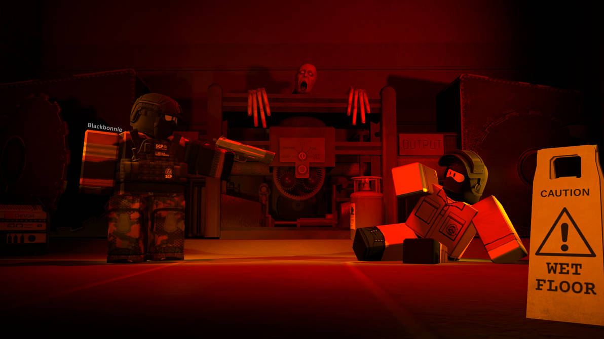 Scp containment breach in roblox by Blackiobonnie on DeviantArt