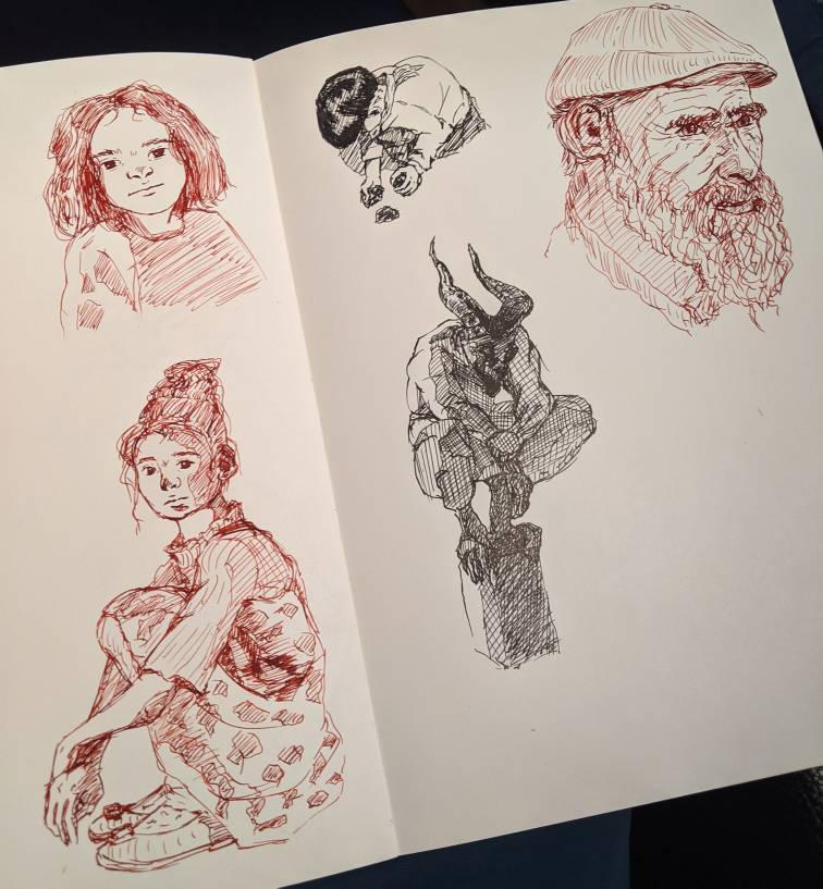 Quick Ink Drawing Some quick Ink-Sketches by A-L-X-N-D-R on DeviantArt