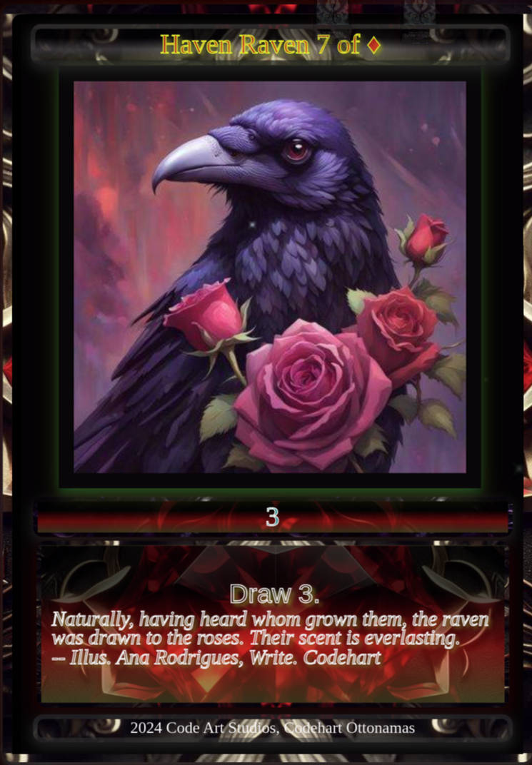 Haven Raven Illus. Ana Rodrigues, Write. Codehart by Codehart on DeviantArt