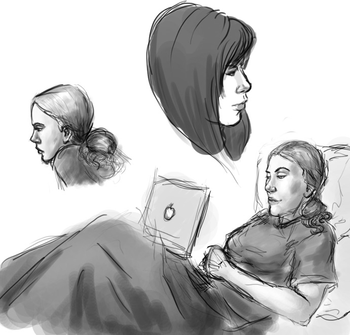 Tablet life doodles