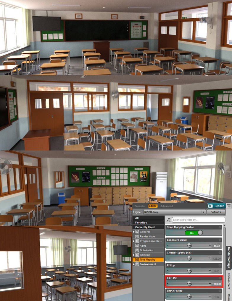 Product : HY ClassRoom and Interior render tip by HerYun on DeviantArt