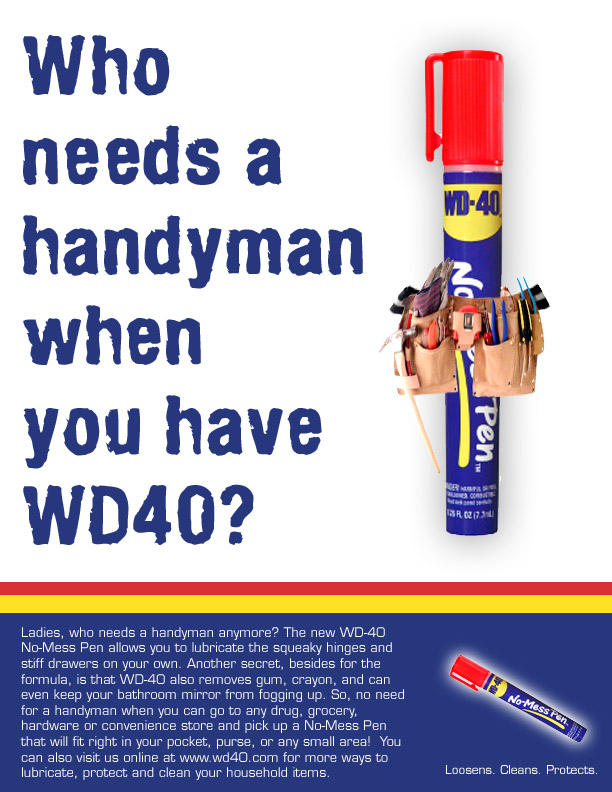WD-40 pen ad by Sandybelle on DeviantArt