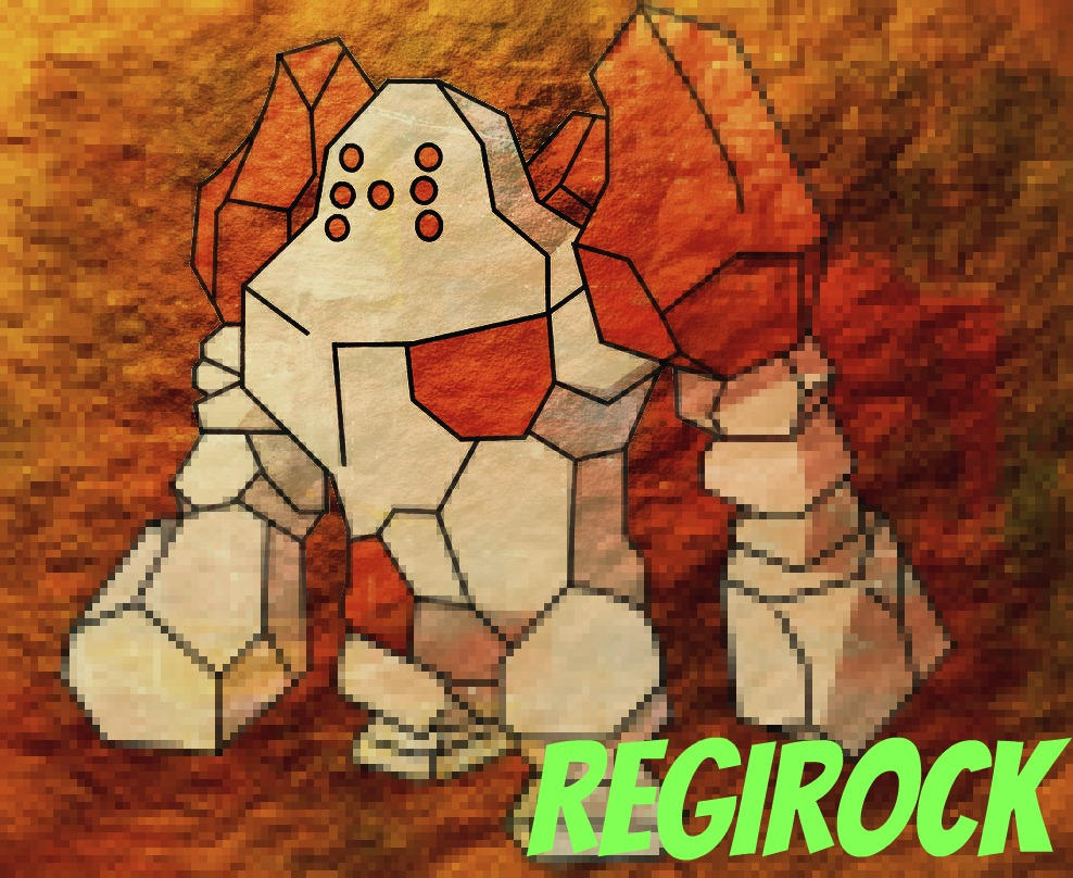 Regirock Pattern regirock by legojoker13 on DeviantArt