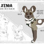 Painted Flowers | Xenia Reference Sheet