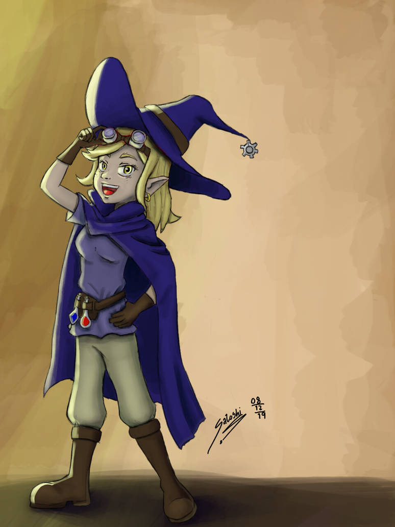 Merrick, the arcane inventor by starkkoder on DeviantArt