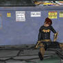 Batgirl trapped by Jokers Thugs (26)