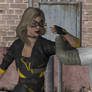 Black Canary and Batgirl Humilated by thugs (5)