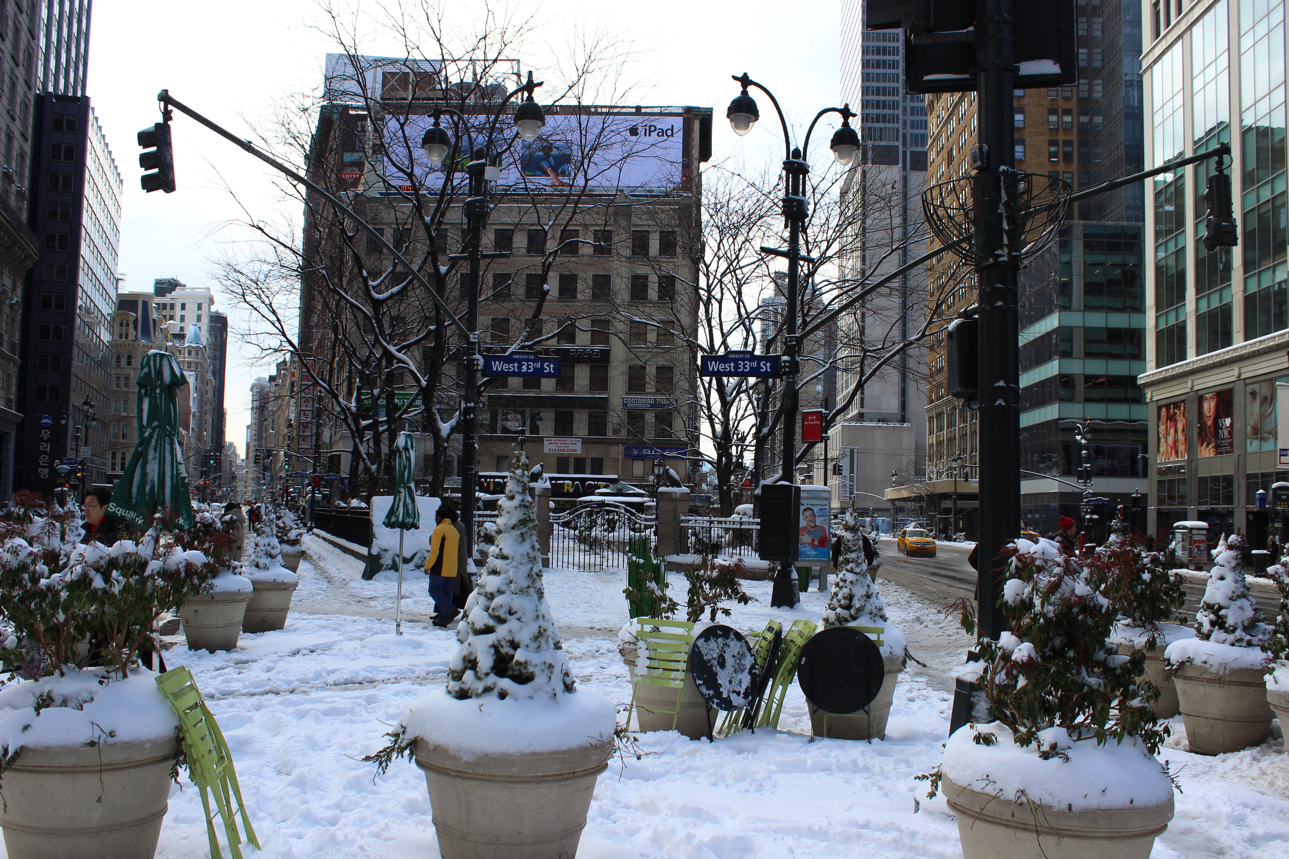 Greeley Square Covered