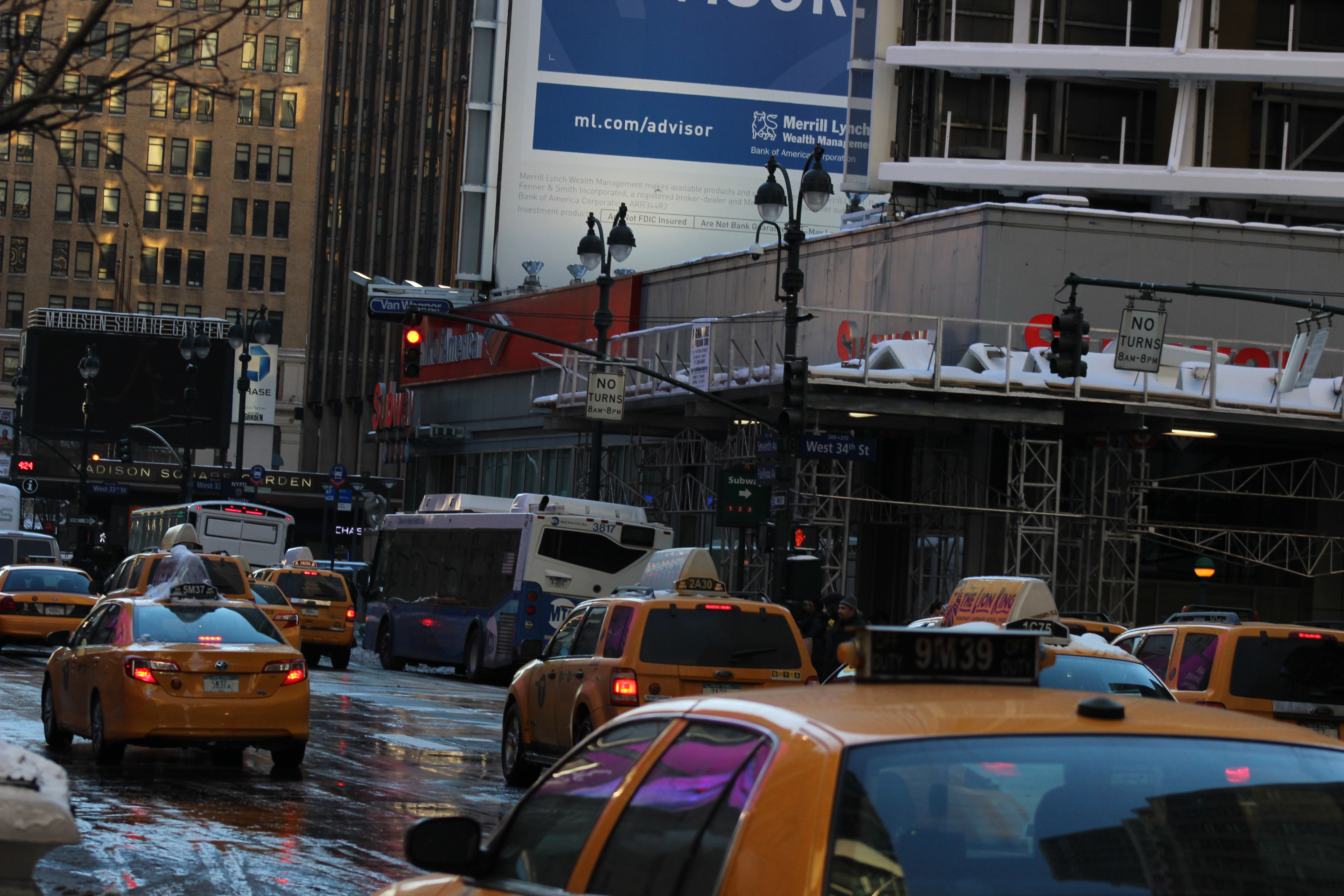 Traffic at The Garden