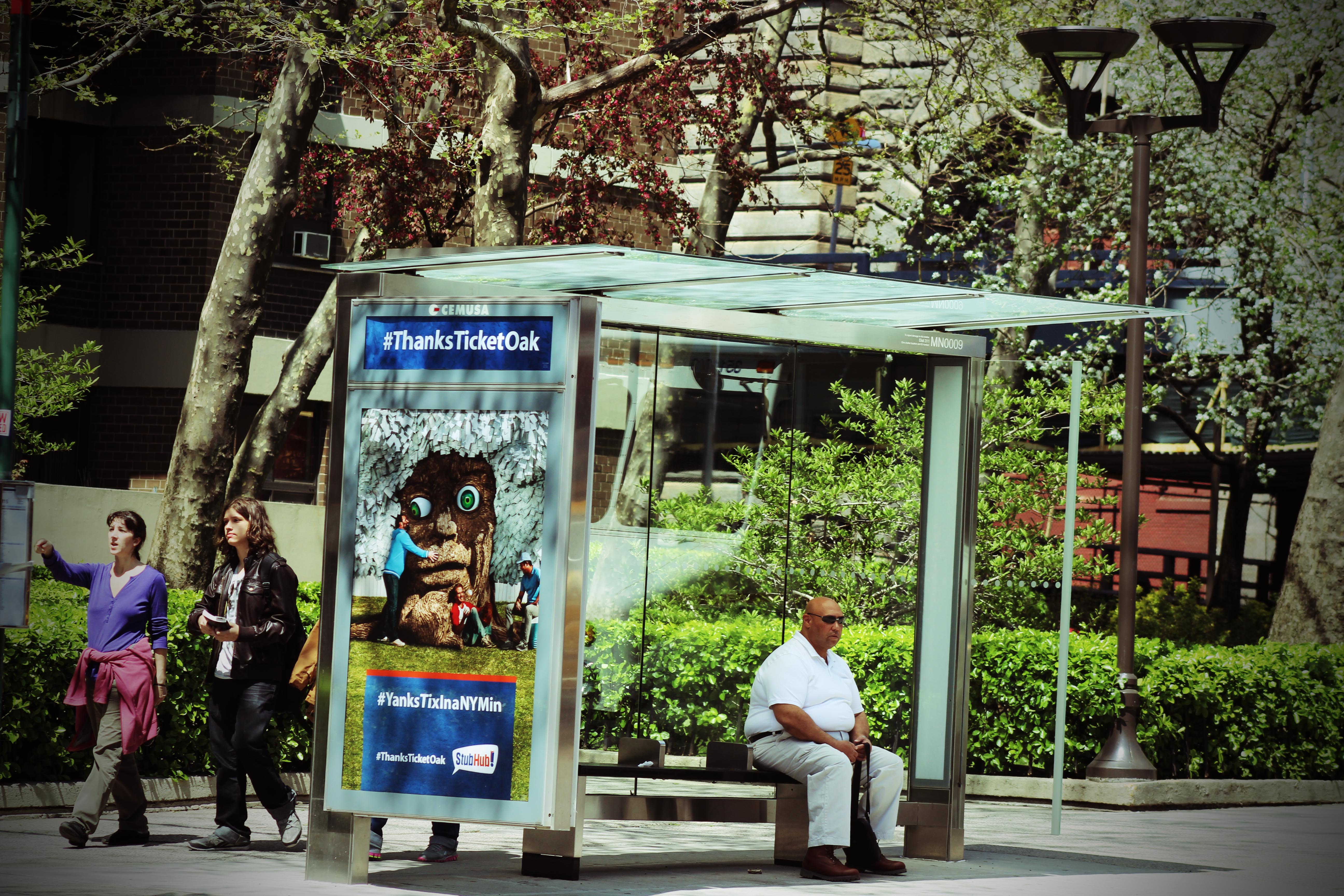 Waiting for the bus