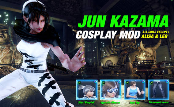 TK7-062 (OUTDATED) JUN KAZAMA COSPLAY