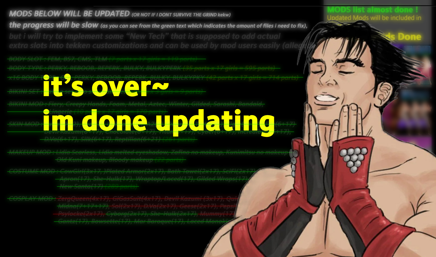 Com Mod Deviantart List of mods to be updated by 9876789 on DeviantArt