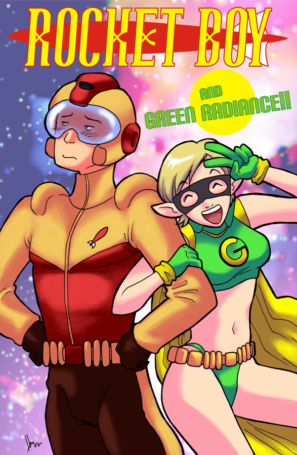 commission_Rocket and Green