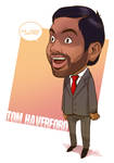 Tom Haverford by Dreviator