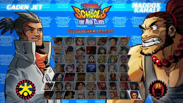 Rival Schools: TNC Character select JAM! v2!