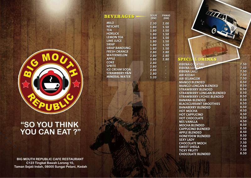 Big Mouth Restaurant By Izero Creative On Deviantart