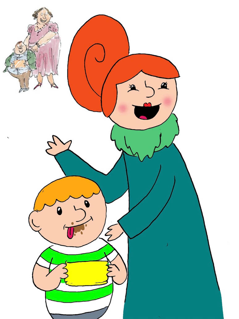 Augustus gloop golden ticket by TazyanaDevil on DeviantArt