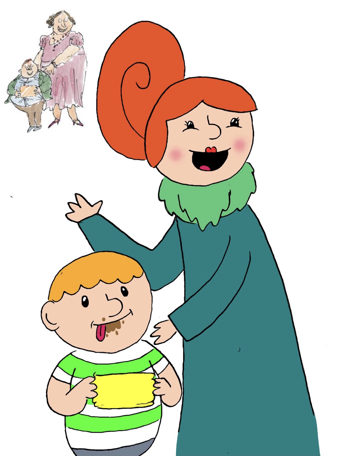 Augustus gloop golden ticket by TazyanaDevil on DeviantArt