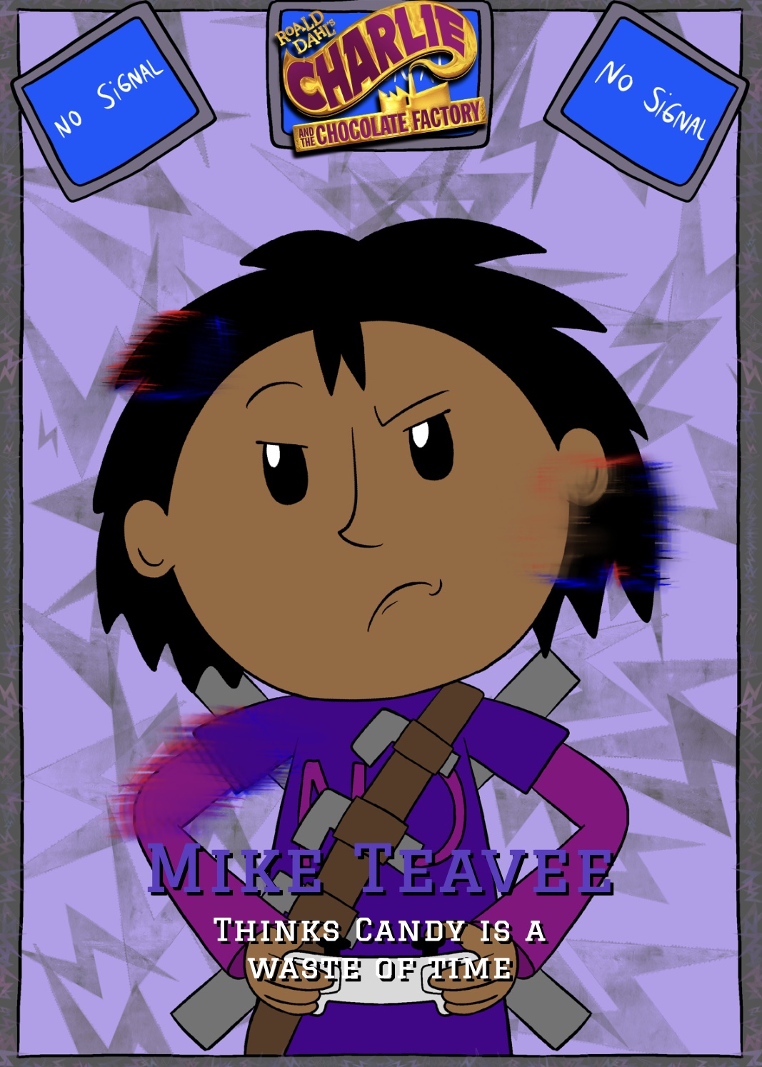 CATCF Poster - Mike Teavee by TazyanaDevil on DeviantArt
