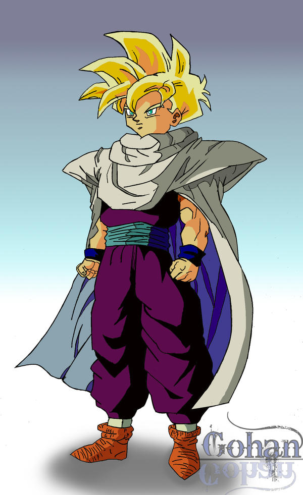 Teen Gohan by Oi-Nin on DeviantArt