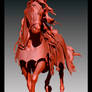 Rochallor, Horse of Fingolfin - Zbrush concept