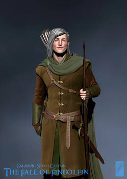 Galador, Scout Captain - 3D Detail