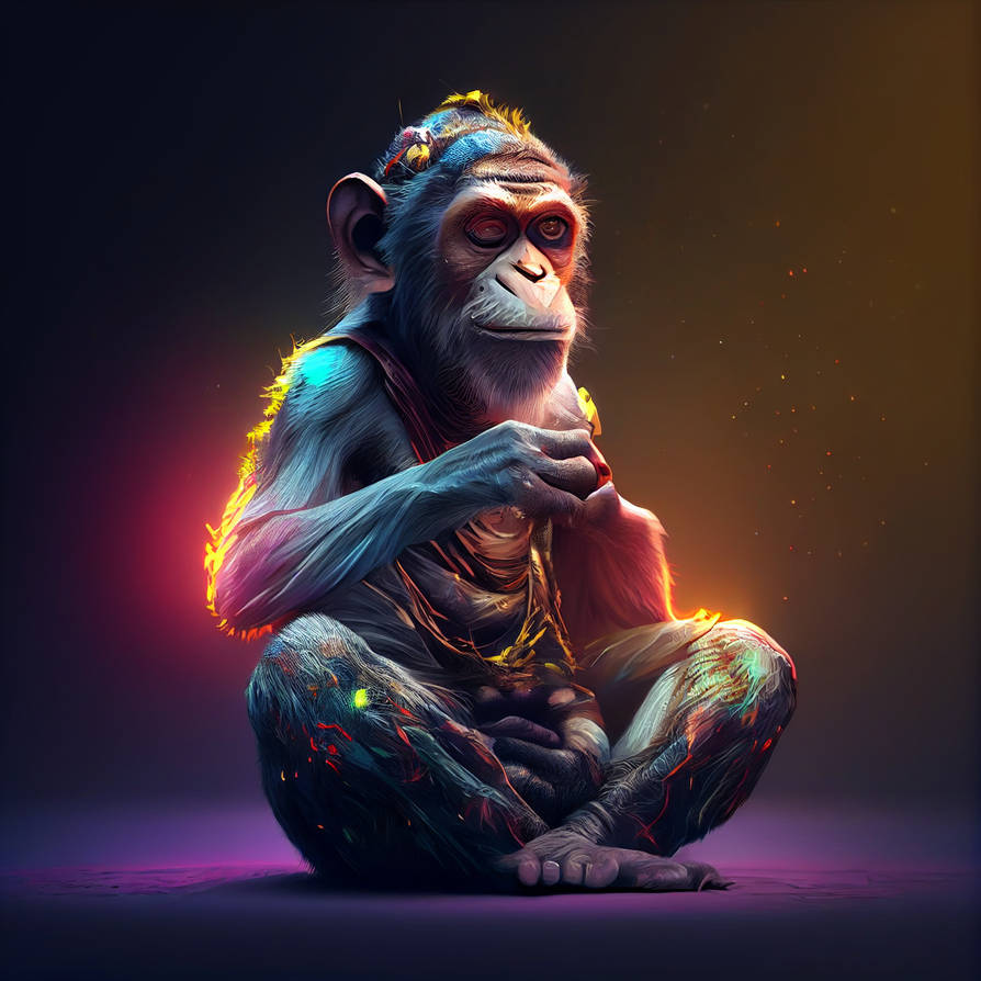 Monkey by DragonAi01 on DeviantArt