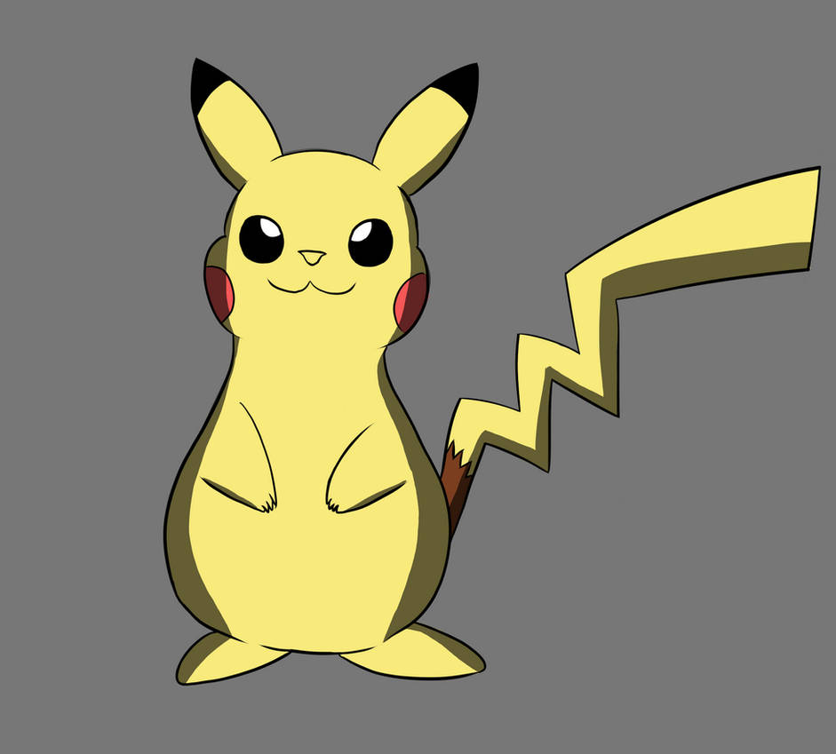 Pikachu for profile badge by IceDragon2269 on DeviantArt