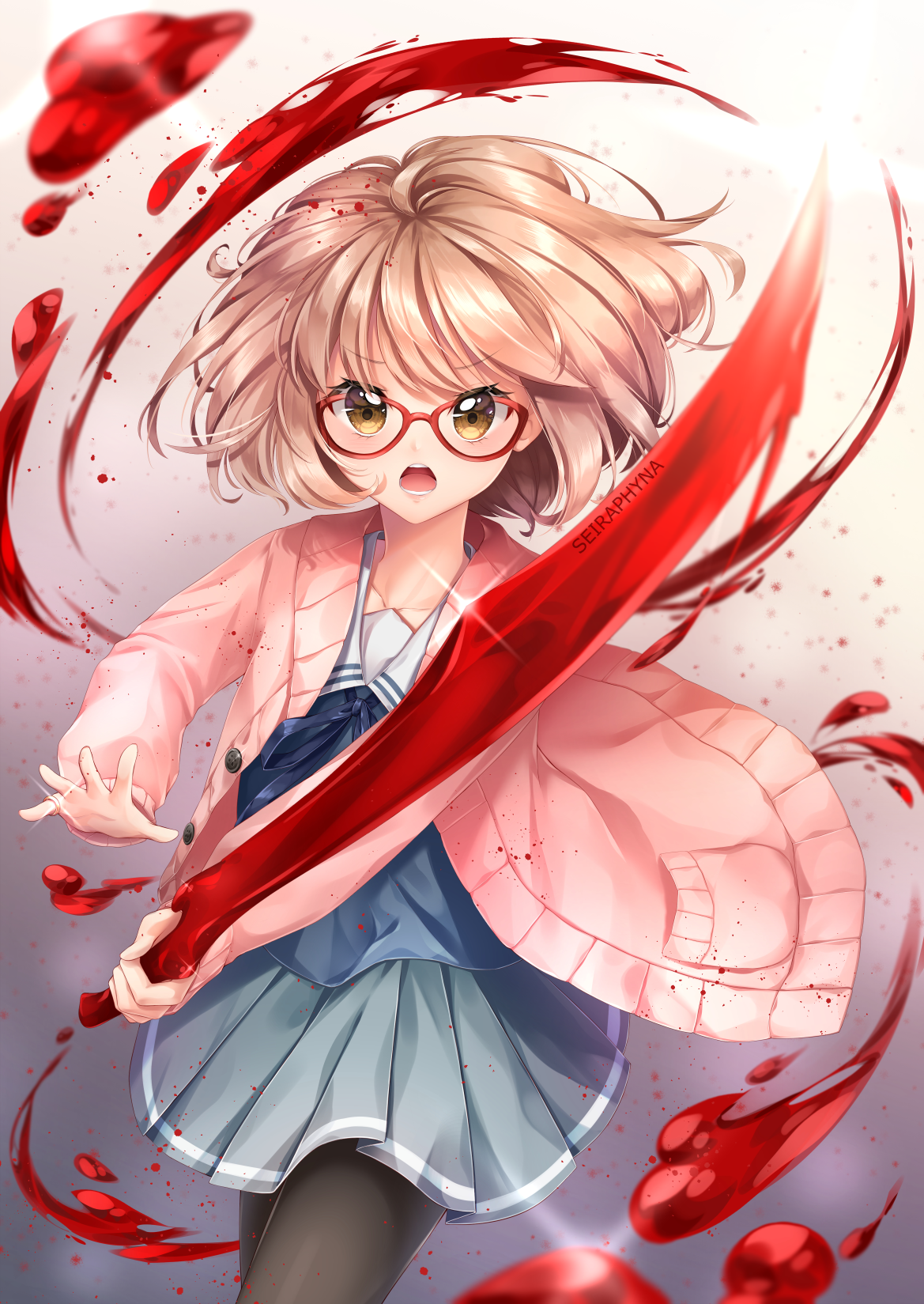 kyoukai no Kanata (+Speedpaint) by KyouKaraa on DeviantArt