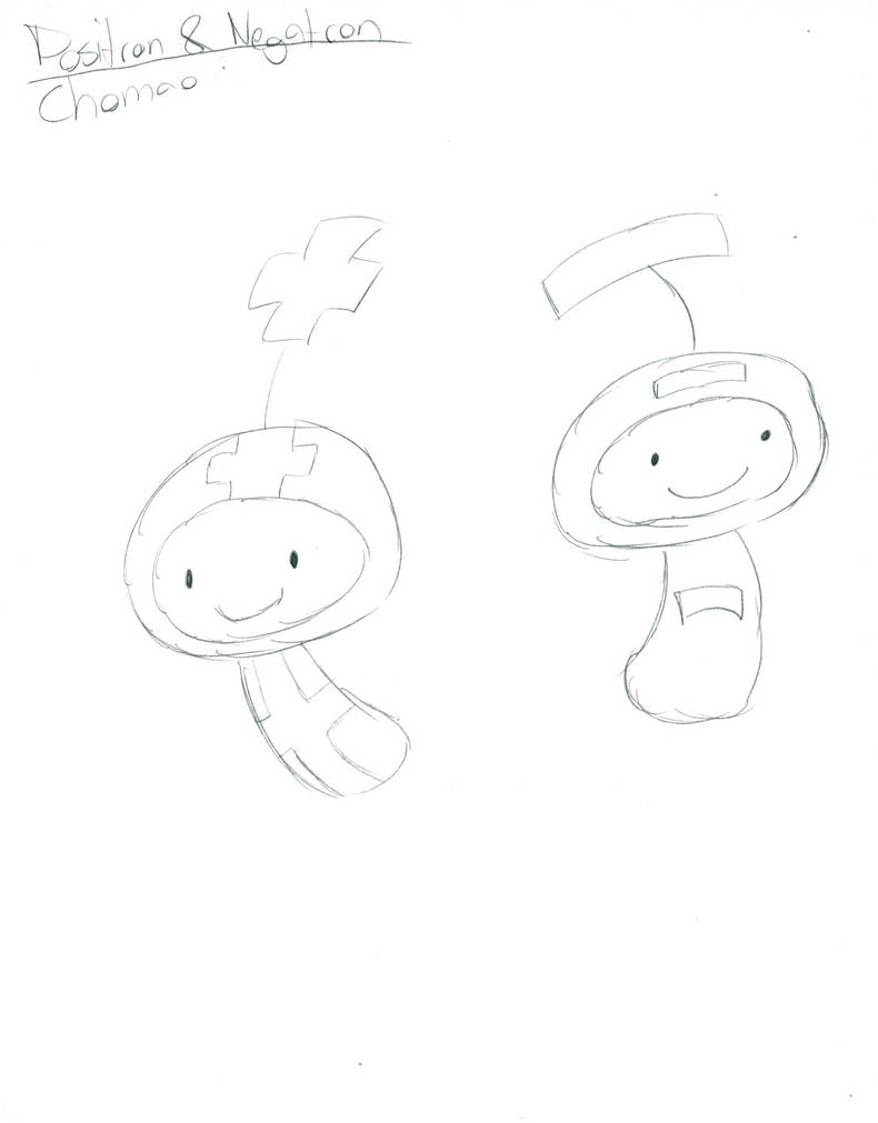 Positron And Negatron by ServiceRobot on DeviantArt