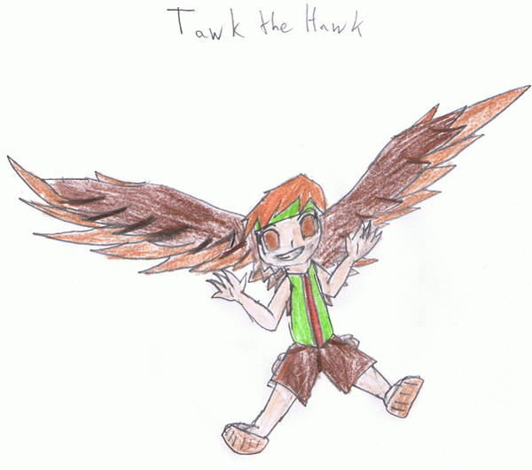 Tawk the Hawk by ServiceRobot on DeviantArt