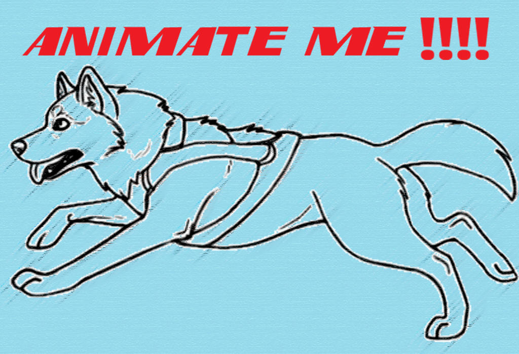 Animated Running Husky Base: 200 points! by Sedillo-Kennels on DeviantArt