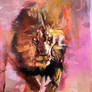 Lion Color Study III