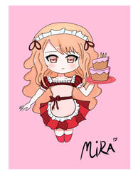 Chibi cake girl