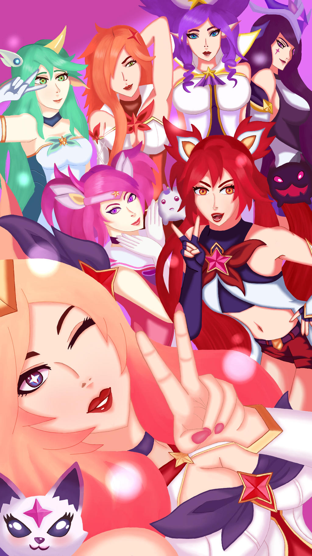 League of Legends: Star Guardian fan art