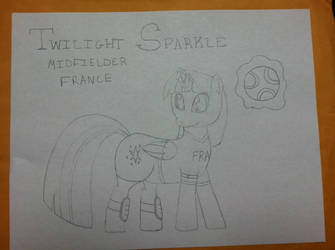 World Cup Ponies - Twilight Sparkle for France