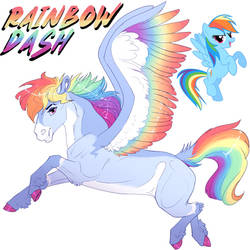 Rainbow Dash Mini HC