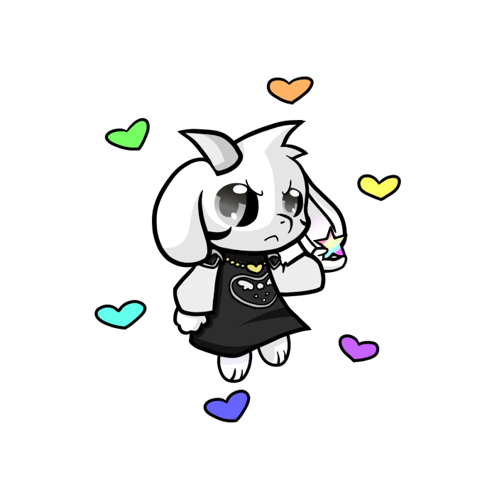 Fan Art: Asriel by Cloureed on DeviantArt