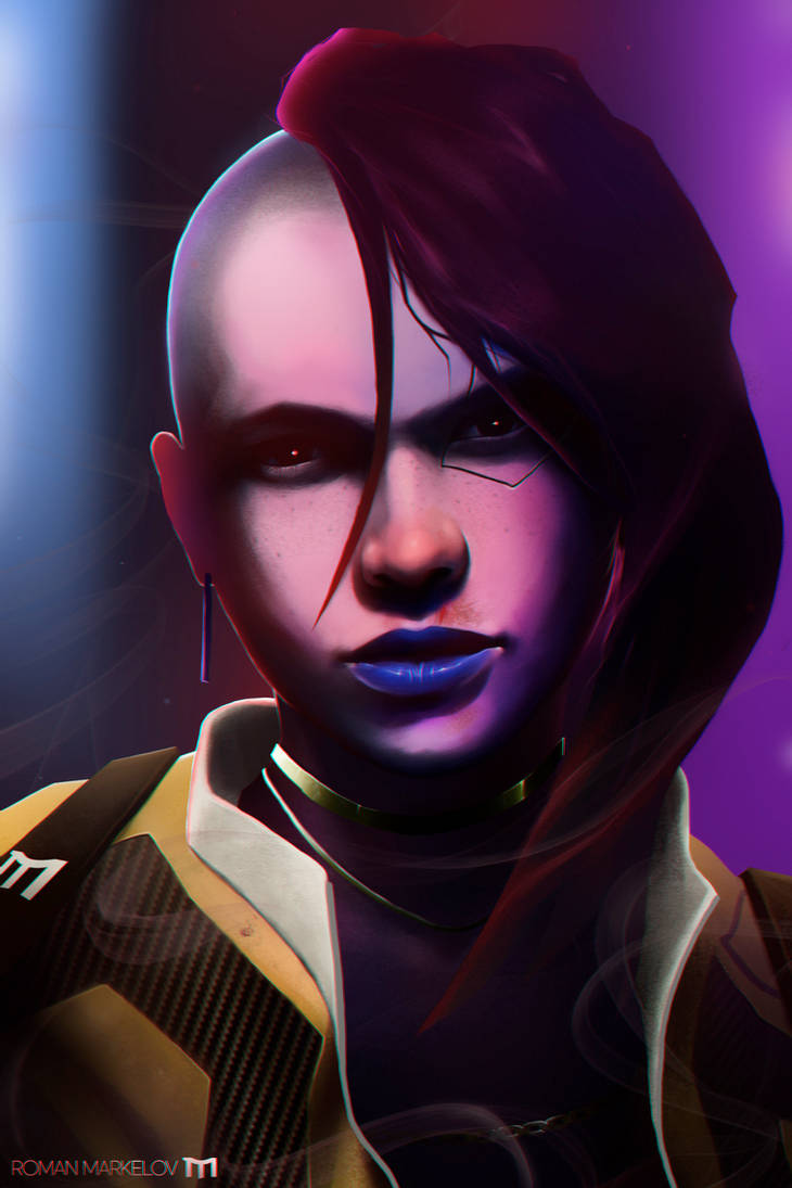 NETRUNNER - Cyberpunk 2077 fan art by RomanMarkelov on DeviantArt