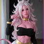 Android 21 Majin - AI Casual Cosplay BR