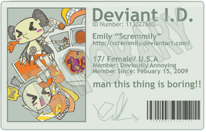 Deviant I.D. temp