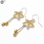 Sand Stars - earrings by Jezerel