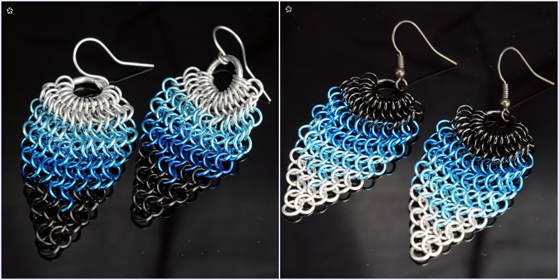 Chainmaille earrings