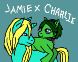 Ponified Jamie and Charlie